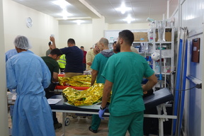 Scores of war wounded in West Mosul