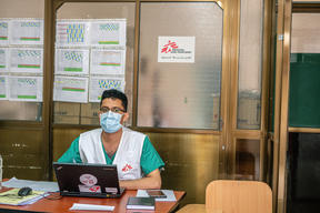 MSF Supported COVID19 Treatment Center at Al Kuwait Hospital in Sanaa