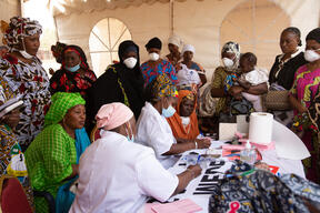 Breast and cervical cancer screening mass campaign