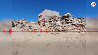 MOROCCO EARTHQUAKE ITV JOHN JOHNSON ECOORDO (INT)