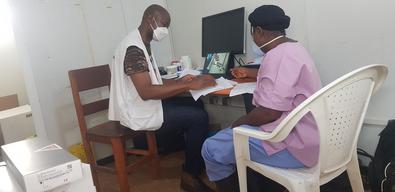 Centre de Traitement des Épidémies de Nongo, à Conakry