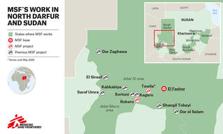 MAP – MSF in North Darfur, Sudan – EN