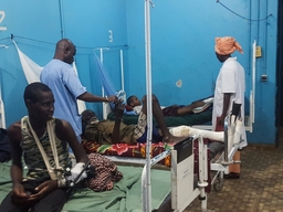 Activities in the hospital of Timbuktu.