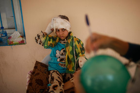 Mosul : Qayyara hospital