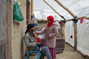 Maternal and paediatric health care in Bamyan province
