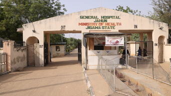 Jahun General Hospital entrance