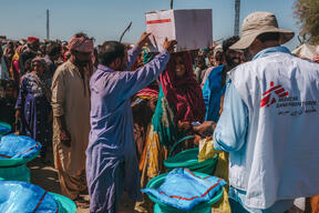 Floods in Dadu district, MSF response