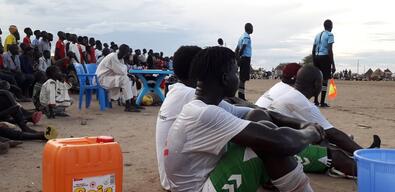 Football tournament in Abyei, South Sudan