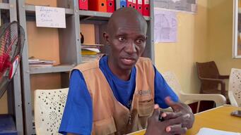 Broll - Sudanese refugees in the north of Central African Republic