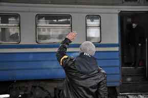 Kyiv train station