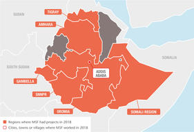 MSF projects in Ethiopia, 2018 - EN
