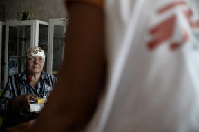 Providing care in Donetsk area