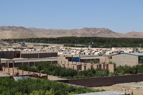 Displaced families in Herat