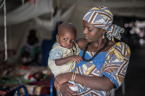 Nutrition centres in Maiduguri