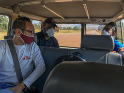 MSF Team in the car