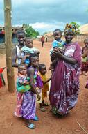 Measles vaccination in Bafata, Guinea-Bissau