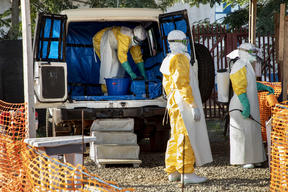 MSF supports the Ebola Transit Center in Bunia