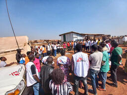 Rhoe IDP site, Ituri, DRC