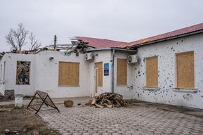 Mobile clinic in Kherson region