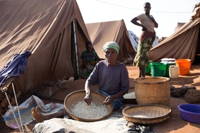 Conditions in Kapise village, Malawi