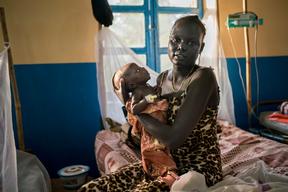 Seeking malaria treatment around Aweil, South Sudan