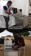 [FR] Building MSF inflatable hospital in Adre for wounded sudanese