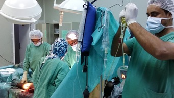 Yemen : surgical emergency hospital in northern Aden