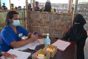 Scabies outbreak in Cox's Bazar