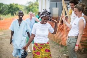  Ebola, Gueckedou treatment centre, Guinea