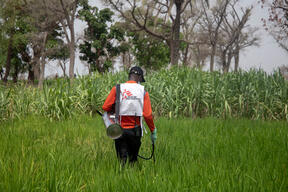 Niger: Treating water in communities to prevent malaria