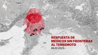 Earthquake Syria Response Map HORIZONTAL SPA