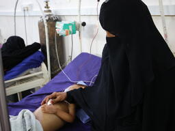 Treating Malnutrition in Abs Hospital, Yemen