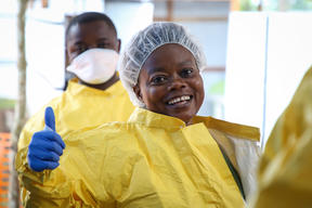 Ebola response in Mangina