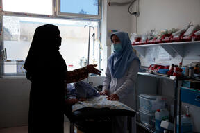 Inpatient Therapeutic Feeding Centre (ITFC) at Herat Regional Hospital
