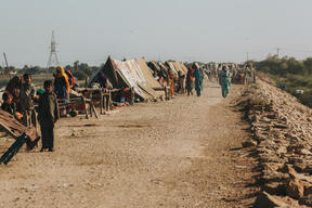 Floods in Dadu district, MSF response