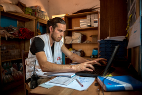 Portrait of MSF Staff in Bangassou