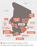 MSF projects in Chad, 2018 - EN