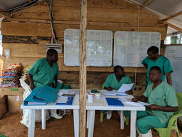 Ebola Treatment Center (ETC) in Mangina