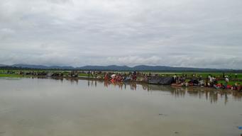 Rohingyas Fleeing into Bangladesh