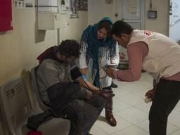 MSF activities in South Teheran