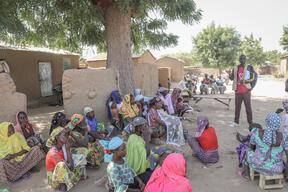 Community activities in Gancé