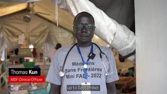 Webclip - Malaria peak amongst remote communities in Old Fangak (ENG)