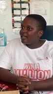 Lindokuhle, MSF patient testing the Pocket Clinic - INTERNATIONAL