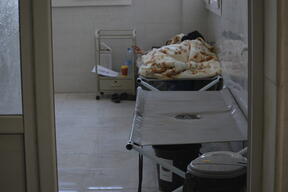 MSF-supported colera treatment centre