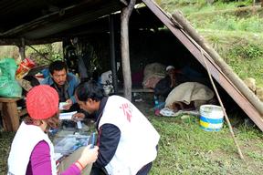 Mobile clinic in Sindhupalchowk and Pasuwa districts, Nepal