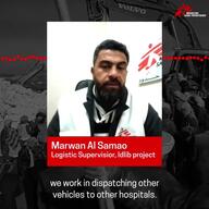 Webclip – EN – Interview with Marwan, Logistics Supervisor in Idlib proyect