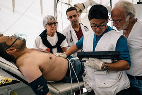 MSF Field Trauma Clinic, South of Mosul, Iraq