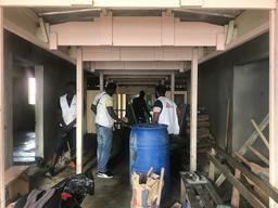 Isolation ward for COVID-19 patients in Buea, Southwest region of Cameroon