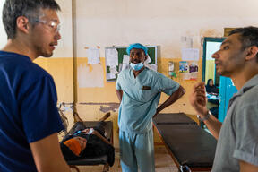 Emergency Surgical Team at Bashair Hospital Khartoum, Sudan