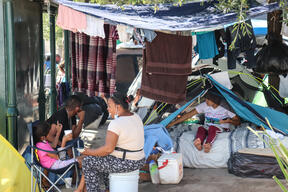 Dire humanitarian situation in the migrant population in Mexico